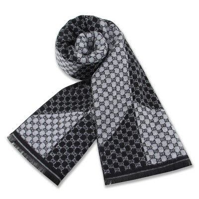 Jaunas luksusa kašmira vilnas vīriešu šalles, silta ziemas vīriešu šalle kokogles pelēka vilnas šalles komforta divkrāsu modes ikdienas apģērbs