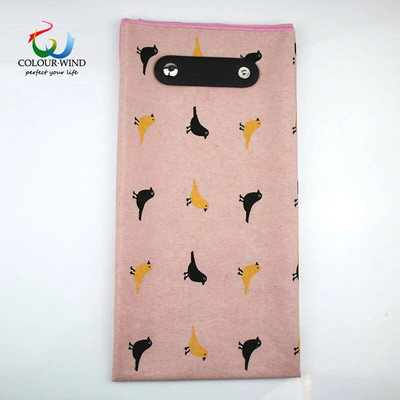 Īsta mīksta kokvilnas sieviešu šalle 60*60cm putnu lapas, apdrukātas ar pogu Šalle vīriešu kakla apģērbs Cravat uzvalks kvadrātveida šalles dāvana