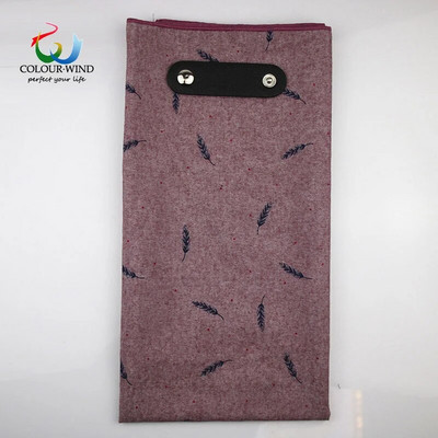 Īsta mīksta kokvilnas sieviešu šalle 60*60cm putnu lapas, apdrukātas ar pogu Šalle vīriešu kakla apģērbs Cravat uzvalks kvadrātveida šalles dāvana