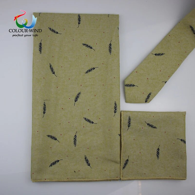 Īsta mīksta kokvilnas sieviešu šalle 60*60cm putnu lapas, apdrukātas ar pogu Šalle vīriešu kakla apģērbs Cravat uzvalks kvadrātveida šalles dāvana