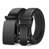 Cureaua din piele pentru bărbați cu cataramă automată din metal pentru mașină. centură din piele pentru bărbați de înaltă calitate