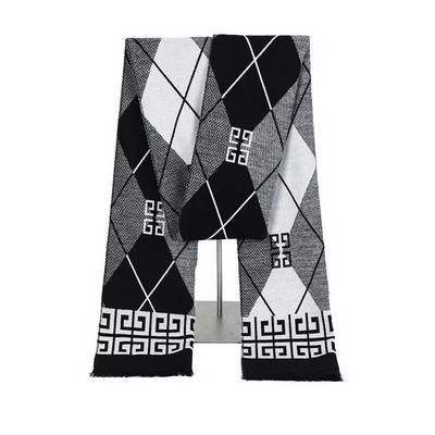 Prabangus prekės ženklo vyriškas šalikas medvilninis kašmyro kaklaskarės kaklaskarės skaros moteriškos įvyniojimai minkštos pashimina moteriškos echarpe dizainerio paplūdimio pavogė bandaną