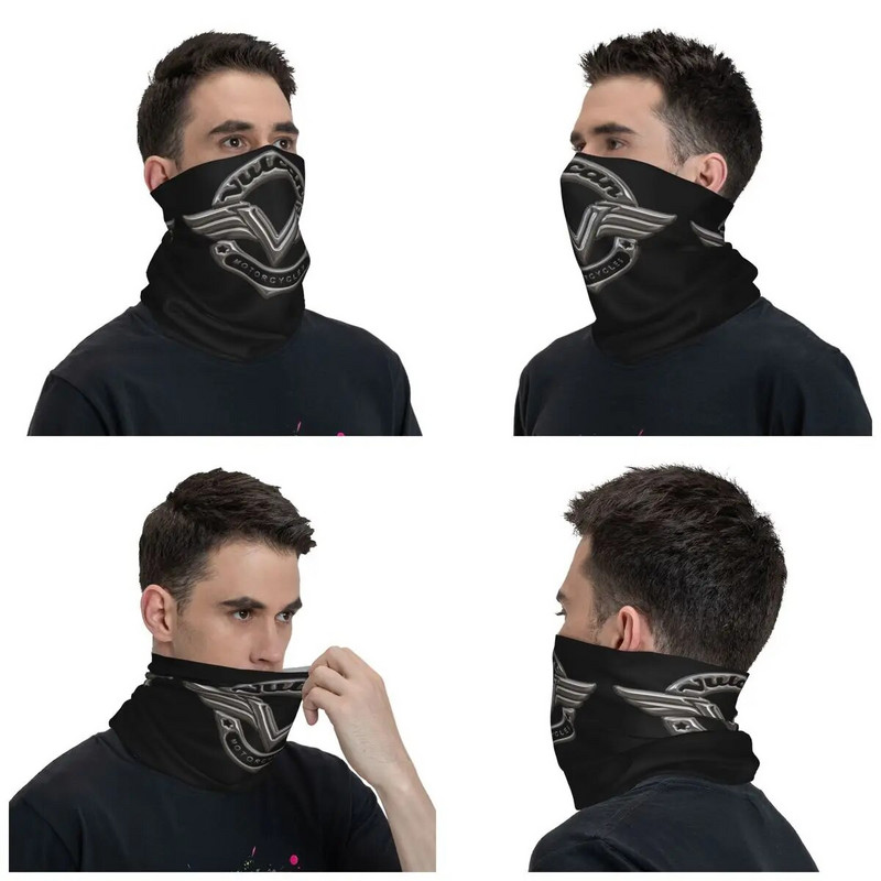 Vulcan VN 1500 Motorcyle Vintage 1996-1999 Logo Bandana Neck Cover Merch Mask Šalle Silta jāšanas galvassega vīriešiem Vēja necaurlaidīga