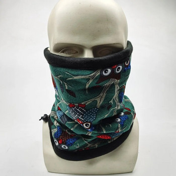 Νέα μόδα Winter Owl Bandana Scarf Men Moto Headband Camouflage Πολυλειτουργικό άνευ ραφής σωληνωτό Unisex ζεστό περιτύλιγμα