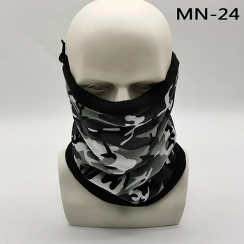 Νέα μόδα Winter Owl Bandana Scarf Men Moto Headband Camouflage Πολυλειτουργικό άνευ ραφής σωληνωτό Unisex ζεστό περιτύλιγμα