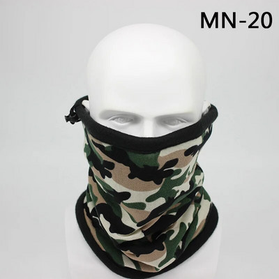 Jauna modes ziemas pūces bandana šalle vīriešiem moto galvas saite maskēšanās daudzfunkcionāla bezšuvju cauruļveida unisex silta gredzena ietīšana