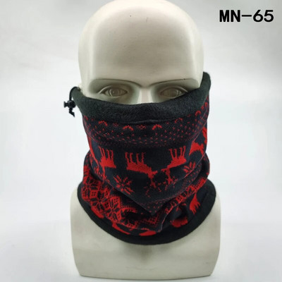 Jauna modes ziemas pūces bandana šalle vīriešiem moto galvas saite maskēšanās daudzfunkcionāla bezšuvju cauruļveida unisex silta gredzena ietīšana