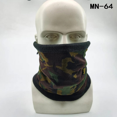 Jauna modes ziemas pūces bandana šalle vīriešiem moto galvas saite maskēšanās daudzfunkcionāla bezšuvju cauruļveida unisex silta gredzena ietīšana