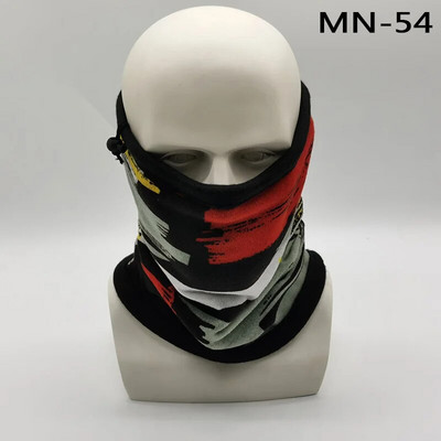 Jauna modes ziemas pūces bandana šalle vīriešiem moto galvas saite maskēšanās daudzfunkcionāla bezšuvju cauruļveida unisex silta gredzena ietīšana