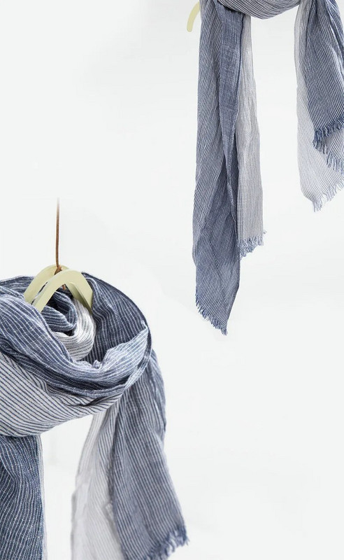 Άνοιξη Καλοκαίρι Βαμβακερό μείγμα ντεγκραντέ Κασκόλ Hijab Casual ανδρικά κασκόλ τσαλακωμένο παγκόσμιο κασκόλ Unisex Ανδρικά Γυναικεία σάλι Ombre