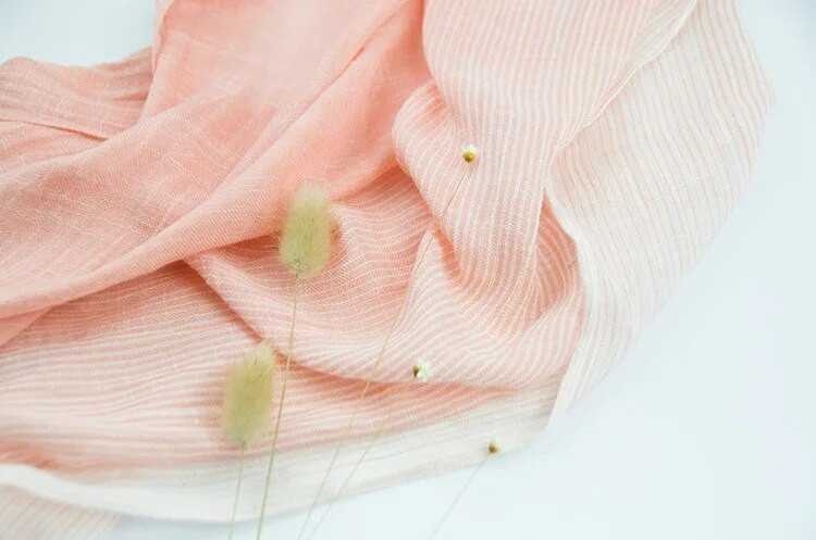 Άνοιξη Καλοκαίρι Βαμβακερό μείγμα ντεγκραντέ Κασκόλ Hijab Casual ανδρικά κασκόλ τσαλακωμένο παγκόσμιο κασκόλ Unisex Ανδρικά Γυναικεία σάλι Ombre