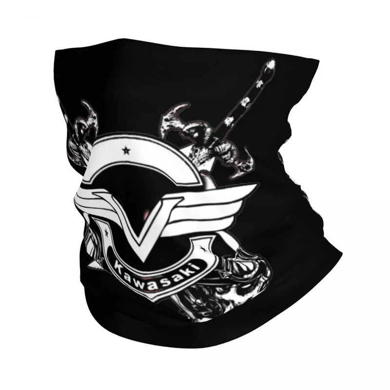 Vulcan Motocikls VN Logo Bandana Kakla getras Kawasaki-Vulcan Aksesuāri Maska Šalle Galvas saite Jāšana vīriešiem Sievietes Pieaugušajiem
