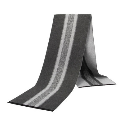 Νέο σχέδιο 2023 Χειμώνας Ζεστό Κασκόλ για Άντρες Αγόρια Μόδα Κασμίρ Μεταξωτό Κασκόλ Καρό Ναυτικό Μαύρο Κασκόλ Μακρύ Σάλι Σιγαστήρα Χονδρική