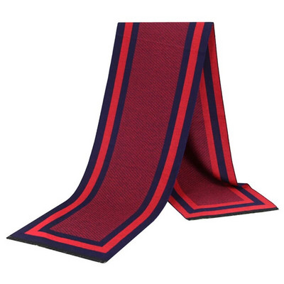 Νέο σχέδιο 2023 Χειμώνας Ζεστό Κασκόλ για Άντρες Αγόρια Μόδα Κασμίρ Μεταξωτό Κασκόλ Καρό Ναυτικό Μαύρο Κασκόλ Μακρύ Σάλι Σιγαστήρα Χονδρική