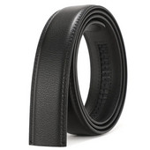Curea de înlocuire pentru centură pentru bărbați cu clichet 1 3/8", Dimensiune mare 150 cm 170 cm Curea de piele pentru cureaua de 40 mm Slide Click automată