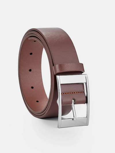 Cureaua din piele artificiala cu catarama pentru barbati Cureaua business casual moda