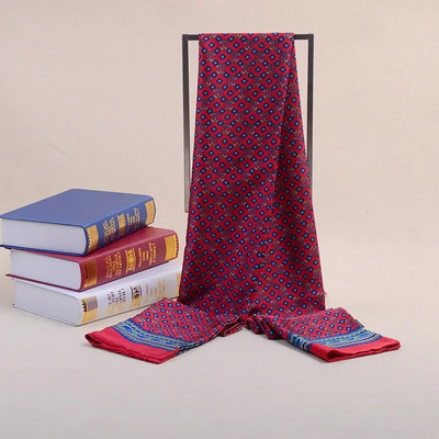 Augstas kvalitātes biznesa zīda šalle Vīriešu luksusa zīmolu dizaineru šalles ādai draudzīgi ziemas siltie šalles bišu apdrukas apvalks Bufanda