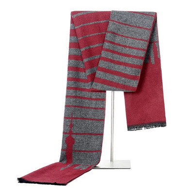 2022. aasta uus kaubamärk meeste abstraktne puust kašmiir sall Talvine soe silmkoeline moodne vabaaja ärimeeste sallid 180*30cm hijab stoles