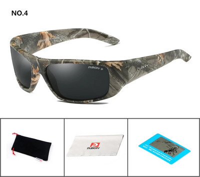 DUBERY zīmola dizains vīriešu brilles polarizētas nakts redzamības saulesbrilles vīriešiem retro vīriešu saulesbrilles vīriešiem UV400 toņi 1418