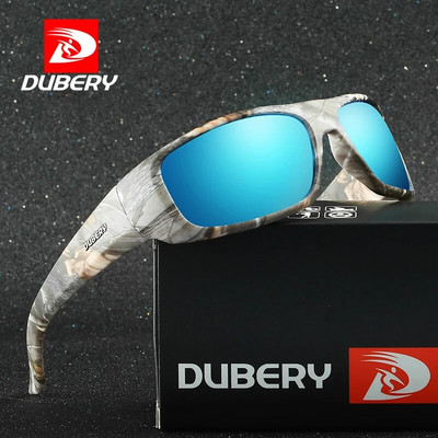 DUBERY Brand Design Мъжки очила Поляризирани слънчеви очила за нощно виждане Мъжки ретро мъжки слънчеви очила за мъже UV400 нюанси 1418