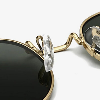 LeonLion 2023 Στρογγυλά ρετρό γυαλιά ηλίου Ανδρικά γυαλιά vintage ανδρικά/γυναικεία Πολυτελή γυαλιά ανδρικά μεταλλικά Lunette Soleil Homme UV400