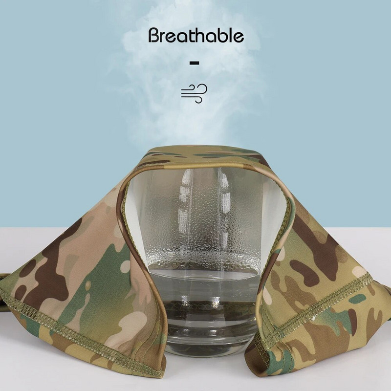 Maģiska galvas saite Multicam maskēšanās taktiskā kakla sildītāja caurule sejas pārsegs bandana galva militārā velošalle aproce pirātu lupata