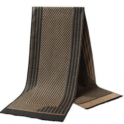 Modes Plaids Silts Kašmira Šalle Ziemas Klasisks Pashmina Šalles Rudens Biezs 180X33CM Pludmales dvielis Vīriešu biznesa aptinumi Šalles