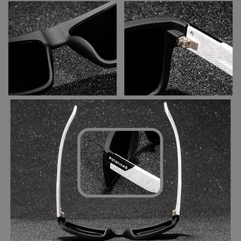 2023 Τετράγωνα πολωμένα γυαλιά ηλίου Ανδρικά Γυναικεία Κλασικά Αθλήματα Υπαίθριο Ψάρεμα Ταξίδι Πολύχρωμα γυαλιά ηλίου UV400 γυαλιά