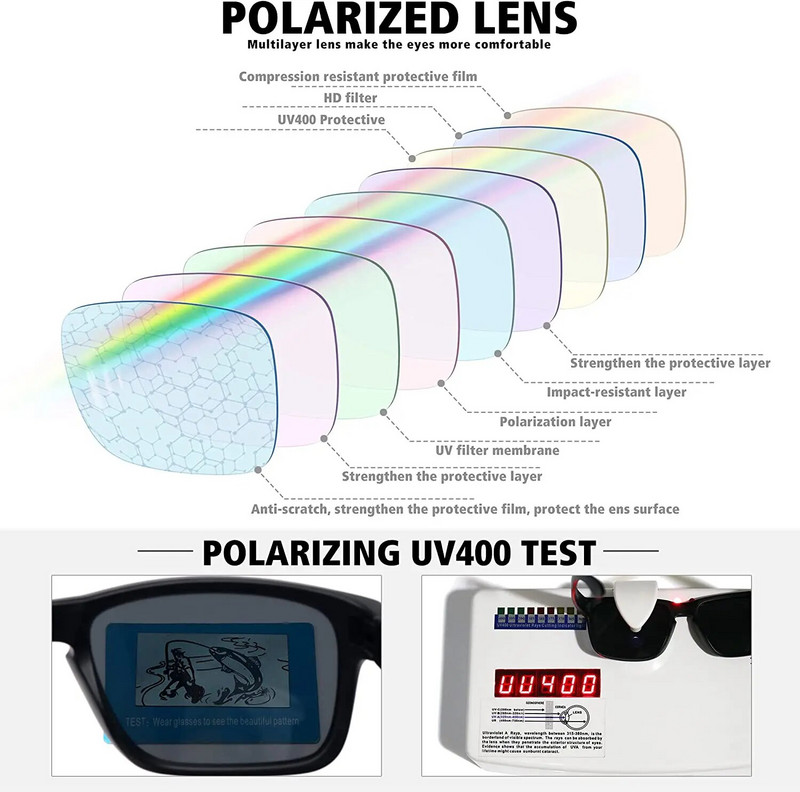 Dalwa Polarized Makšķerēšanas Saulesbrilles Vīriešu Braukšanas Abažūri Vīriešu Saulesbrilles Pārgājienu Klasiskās UV400 Brilles