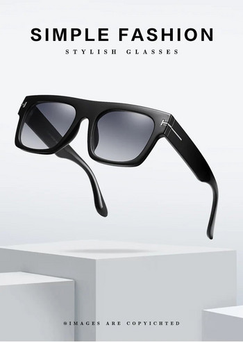 Ретро квадратни рамки за очила Мъже Жени Мъже Винтидж прозрачни компютърни очила Големи рамки Очила Нови слънчеви очила