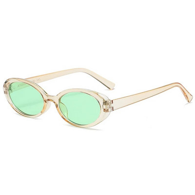 Maza rāmja vintage saulesbrilles vīrietis Zīmols Dizaineris Saulesbrilles Vīriešu Modes Toņi Ovāls Spogulis Melns Retro Oculos De Sol