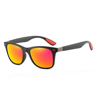 Unisex Retro Rivet polariseeritud päikeseprillid mood ovaalse raamiga päikeseprillid meestele naiste sõiduvarjuga prillid Gafas De Sol UV400