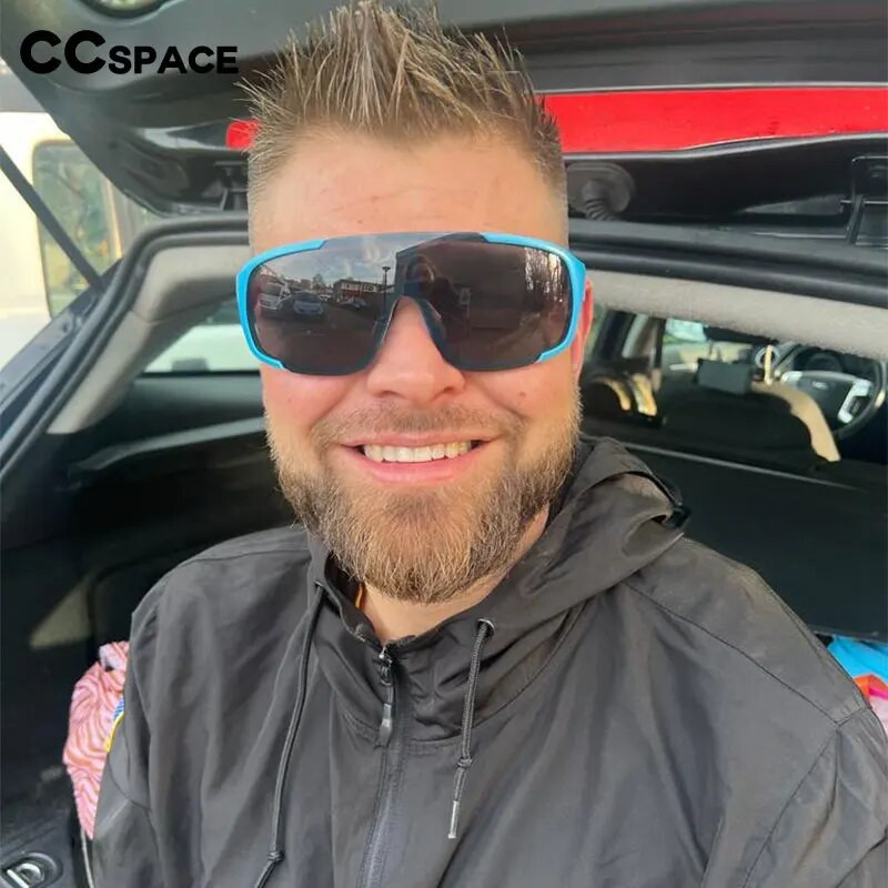 54511 Lielizmēra aizsargbrilles modes vīriešu sieviešu zīmola dizaineru žalūzijas UV400 vintage brilles