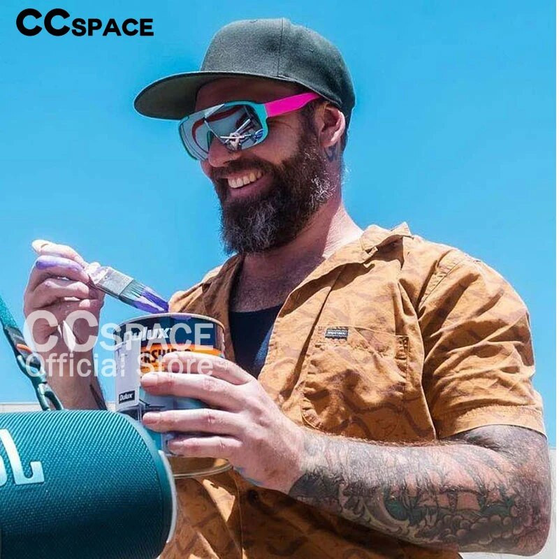 54511 Lielizmēra aizsargbrilles modes vīriešu sieviešu zīmola dizaineru žalūzijas UV400 vintage brilles