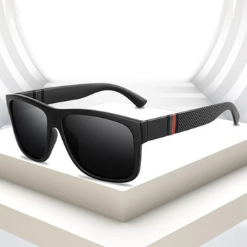 2023 Луксозна марка поляризирани слънчеви очила Мъжки очила от висок клас Модни квадратни очила за шофиране Слънчеви очила за пътуване Uv400