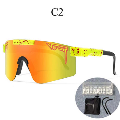 PIT VIPER BRAND Ochelari de soare polarizați Bărbați Femei Ochelari de soare UV400 Ochelari de sport Ochelari de modă pentru pescuit Ochelari de soare retro vintage
