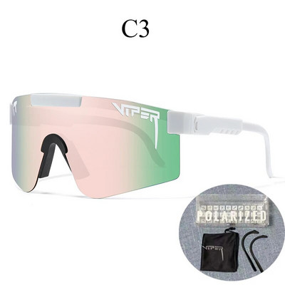 PIT VIPER BRAND Ochelari de soare polarizați Bărbați Femei Ochelari de soare UV400 Ochelari de sport Ochelari de modă pentru pescuit Ochelari de soare retro vintage