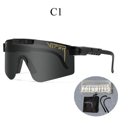 PIT VIPER BRAND Ochelari de soare polarizați Bărbați Femei Ochelari de soare UV400 Ochelari de sport Ochelari de modă pentru pescuit Ochelari de soare retro vintage