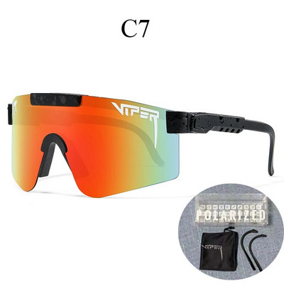 PIT VIPER BRAND Ochelari de soare polarizați Bărbați Femei Ochelari de soare UV400 Ochelari de sport Ochelari de modă pentru pescuit Ochelari de soare retro vintage