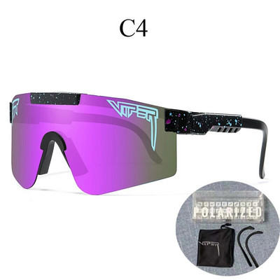 PIT VIPER BRAND Ochelari de soare polarizați Bărbați Femei Ochelari de soare UV400 Ochelari de sport Ochelari de modă pentru pescuit Ochelari de soare retro vintage