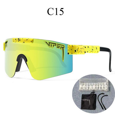 PIT VIPER BRAND Ochelari de soare polarizați Bărbați Femei Ochelari de soare UV400 Ochelari de sport Ochelari de modă pentru pescuit Ochelari de soare retro vintage