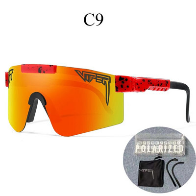 PIT VIPER BRAND Ochelari de soare polarizați Bărbați Femei Ochelari de soare UV400 Ochelari de sport Ochelari de modă pentru pescuit Ochelari de soare retro vintage