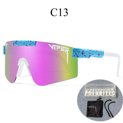 PIT VIPER BRAND Ochelari de soare polarizați Bărbați Femei Ochelari de soare UV400 Ochelari de sport Ochelari de modă pentru pescuit Ochelari de soare retro vintage