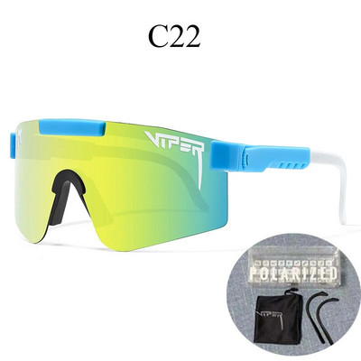 PIT VIPER BRAND Ochelari de soare polarizați Bărbați Femei Ochelari de soare UV400 Ochelari de sport Ochelari de modă pentru pescuit Ochelari de soare retro vintage