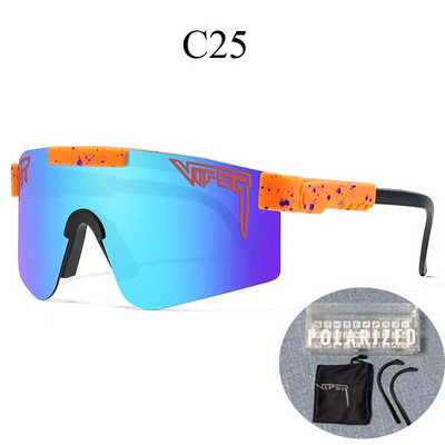 PIT VIPER BRAND Ochelari de soare polarizați Bărbați Femei Ochelari de soare UV400 Ochelari de sport Ochelari de modă pentru pescuit Ochelari de soare retro vintage