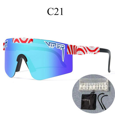 PIT VIPER BRAND Ochelari de soare polarizați Bărbați Femei Ochelari de soare UV400 Ochelari de sport Ochelari de modă pentru pescuit Ochelari de soare retro vintage