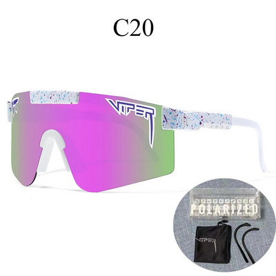 PIT VIPER BRAND Ochelari de soare polarizați Bărbați Femei Ochelari de soare UV400 Ochelari de sport Ochelari de modă pentru pescuit Ochelari de soare retro vintage