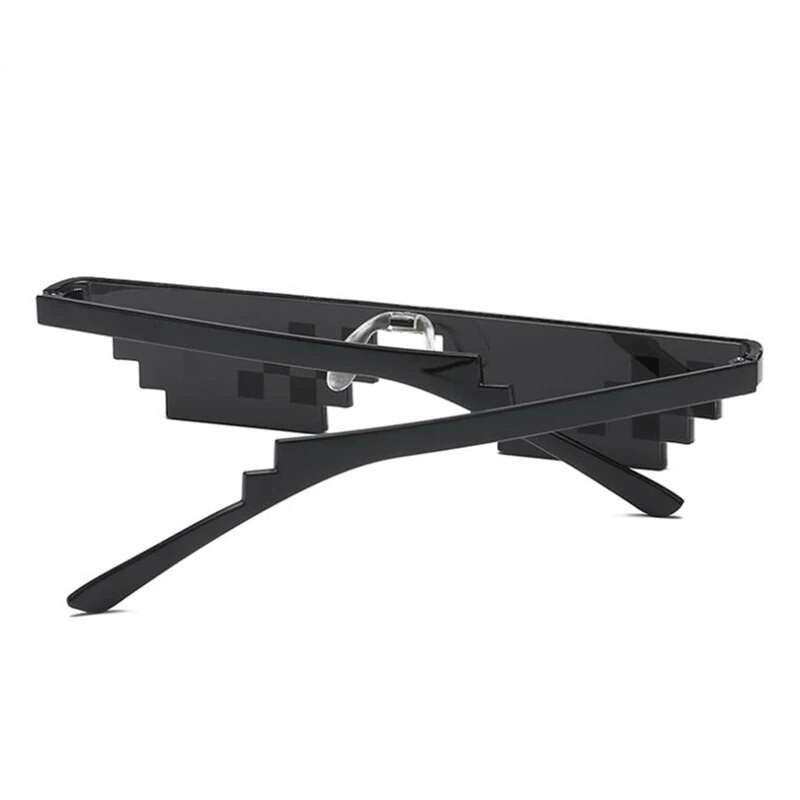 Päikeseprillid Pixelated Mehed Naiste Bränd Peol Prillid Mosaiik UV400 Vintage Prillid Unisex Kingitus Mänguasjaprillid