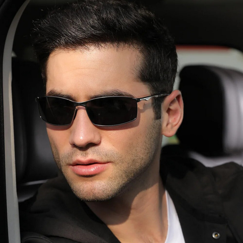 Aoron polarizētās saulesbrilles vīriešu/sieviešu braukšanas spogulis saulesbrilles metāla rāmja aizsargbrilles UV400 pretatspīduma saulesbrilles vairumtirdzniecība