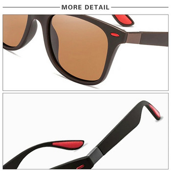 UV400 Слънчеви очила Модни външни слънчеви очила за мъже и жени Поляризирани ретро шофьорски засенчващи очила